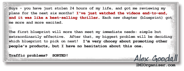 Testimonial From Alex Goodall